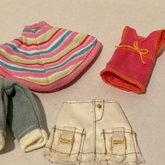 Vintage Y2K Only Hearts Club Doll Skirt & Poncho Outfit Loose FITS 8" KISH DOLLS - Picture 2 of 4